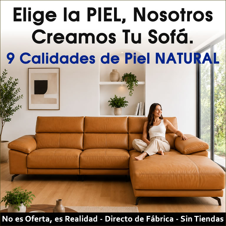 sof&aacute;s de piel ventajas en SofaHogar
